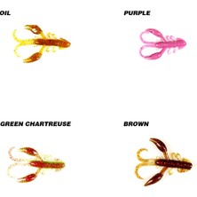 Ryuji Rock Craw 7.2cm (6 Adet) Silikon Yem