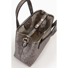 Levidor 930163 Çanta Platin Kadın Omuz Çantası