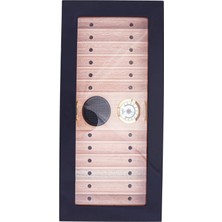 Premiumquality Tocoa Siyah Sedir Humidor Puro Kutusu