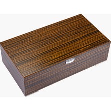 Premiumquality Paraty Kahverengi Sedir Humidor Puro Kutusu