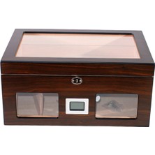 Premiumquality Urdesa Kahverengi Sedir Humidor Puro Kutusu
