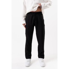 Erkek Siyah Ince Kumaş Pantolon Esnek