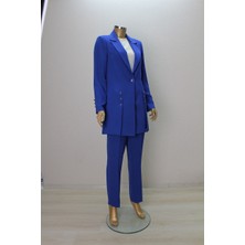 7003 Önden Tek Düğmeli Kol Uçları ve Önü Düğme Aksesuarlı 3 Lü Takım Qys Takım 7003 #24-03#