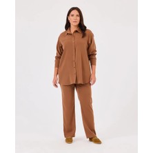 4029 Önden Çıt Çıt Kapamalı Günlük Gömlek Qks