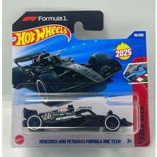 Hot Wheels Mercedes-Amg Petronas Formula 1 Yarış Arabası (Kısa Kart) 1:64 – 2025 Track Aces Serisi