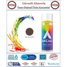 Akçalı Sprey Boya - 400ML Tam Dolum - Orjinal Ürün - Kahverengi