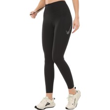 Nike Dri Fit Fast Mid Rise 7/8 Tight Hbr Kadın Toparlayıcı 3 Cebli Koşu Antrenman Taytı Siyah