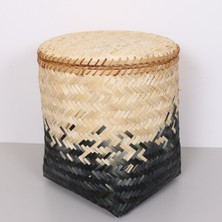 Mylamp Küfe 40X45 cm Doğal Bambu Sepet