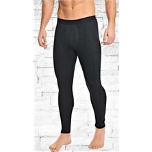 Erkek Siyah Termal Tayt Içlik