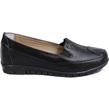 Bestello Bağcıksız Termo Taban Comfort 018-M127-25K Kadın Ayakkabı