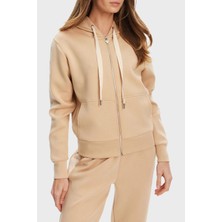 Guess New Regular Fit Kapüşonlu Yaka Logolu Sweat W5YQ05KBYE2 Bayan Sweat W5YQ05 Kbye2 A11T