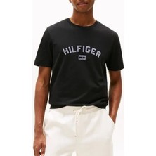 Tommy Hilfiger % 100 Pamuk Regular Fit Bisiklet Yaka Logolu T Shirt Erkek T Shirt MW0MW39357 Bds