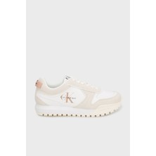 Calvin Klein Süet Logolu Sneaker Ayakkabı YW0YW0205205P Bayan Ayakkabı YW0YW02052 05P
