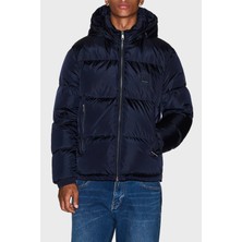 Armani Exchange Kuş Tüyü Dolgulu Çıkarılabilir Kapüşonlu Şişme Mont Erkek Mont XM000348 AF12286 UB101