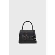 Love Moschino Logolu Çıkarılabilir Zincir Askılı Çanta Bayan Çanta JC4024PP1NKD000B