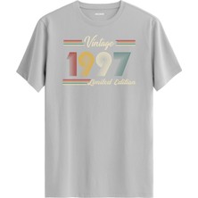 Colermi Klasik Vintage Tişört 1997 Tarihli Doğum Günü Hediyesi Bisiklet Yaka  Vintage Tshirt