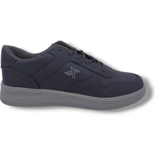 Lutton 4555 Unisex Füme Bağcıklı Kalın Taban Büyük Numara Spor Ayakkabı 45 46 47 48