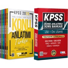 2026 Kpss Konu Anlatımı Modüler Set (5 Kitap) - Lise Önlisans Konu Ant. Soru