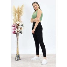 Korsajlı Çelik Örme Tayt