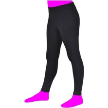 Siyah Tutku 0835 Termal Kız Çocuk Şardonlu Içlik Tayt