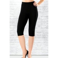 Kadın Likralı Modal Kapri Tayt