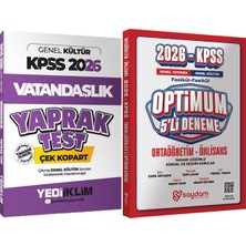 2026 Kpss Vatandaşlık Çek Kopart Yaprak Test - Optimum 5 Deneme