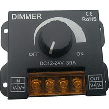 12-24V Manuel LED Dimmer 30 Amper