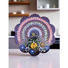 Nihale, %100 El Işlemesi Özel Seri Çini Nihale, Tencere ve Tava Altlığı