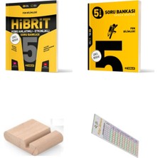 Hız 5. Sınıf Fen Hibrit + Soru Bankası 2025-2026 + Telefon Tutucu + Çözüm Ayracı