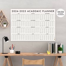 2025 -2026 Akademik Duvar Takvimi, Temmuz Başlangıçlı, Academic Wall Calendar