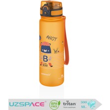 Uzspace Tritan Çocuk Matarası/suluk 500 Ml.