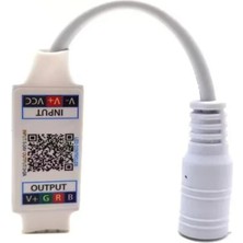 Bluetooth 6 Amper Rgb LED Kontrol Cep Telefonundan Beyaz