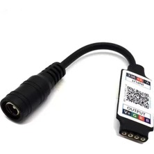 Bluetooth 6 Amper Rgb LED Kontrol Cep Telefonundan Siyah