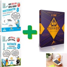 2026 Lgs Matematik Soru Bankası ve Ilk Doz Deneme + Paraf Mor Türkçe (Zor Seviye)Set Priz Tutuculu