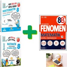 2026 Lgs Matematik Soru Bankası ve Ilk Doz Deneme + Fenomen 8b Matematik Set Priz Tutuculu