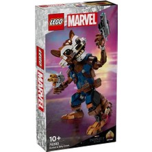 LEGO 76282 ﻿lego® Marvel Rocket ve Bebek Groot 566 Parça +10 Yaş