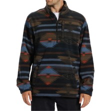 Billabong Boundary Mock Neck Erkek Siyah Polar
