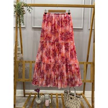 Şifon Etek, Uzun Etek ,etek,tesettür Etek