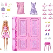 Barbie'nin Rüya Gardırobu ve Bebek Oyun Seti HXD58