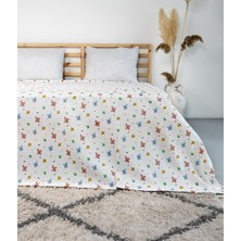 Menderes Home Cotton Collection Çift Kişilik Pike Flowers