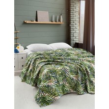 Menderes Home Cotton Collection Pike Tek Kişilik Pike Green Living