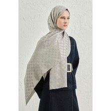 Armine Elegance İpek Pamuk Dama Şal 22