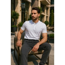 Banny Jeans Erkek Likralı Straight Fit Jean Pantolon Gri