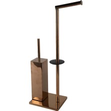 Kobos Hareketli Wc Set Kare Bakır KBW-871RS