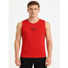 Puma P02817 Erkek Petekli Askılı T-Shirt - Kırmızı - ST02817-KIRMIZI-XL