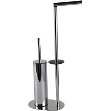 Kobos Hareketli Wc Set Yuvarlak Krom KBW-829CR