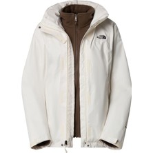 The North Face Kadın Evolve II Triclimate Ceket Beyaz Su Geçirmez Nefes Alabilir 2XL