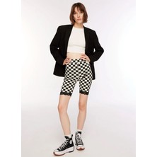 Oversızed Floral Leggıng Short