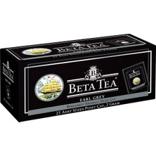 Tea Earl Grey Bardak Poşet 25 Adet (Bergamot - Tomurcuk Çayı)