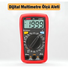 Palm Size Avuç Içi Dijital Multimetre Elektrik Ölçü Cihazı Aleti Ampermetre Direnç Akım Voltaj Ölçer